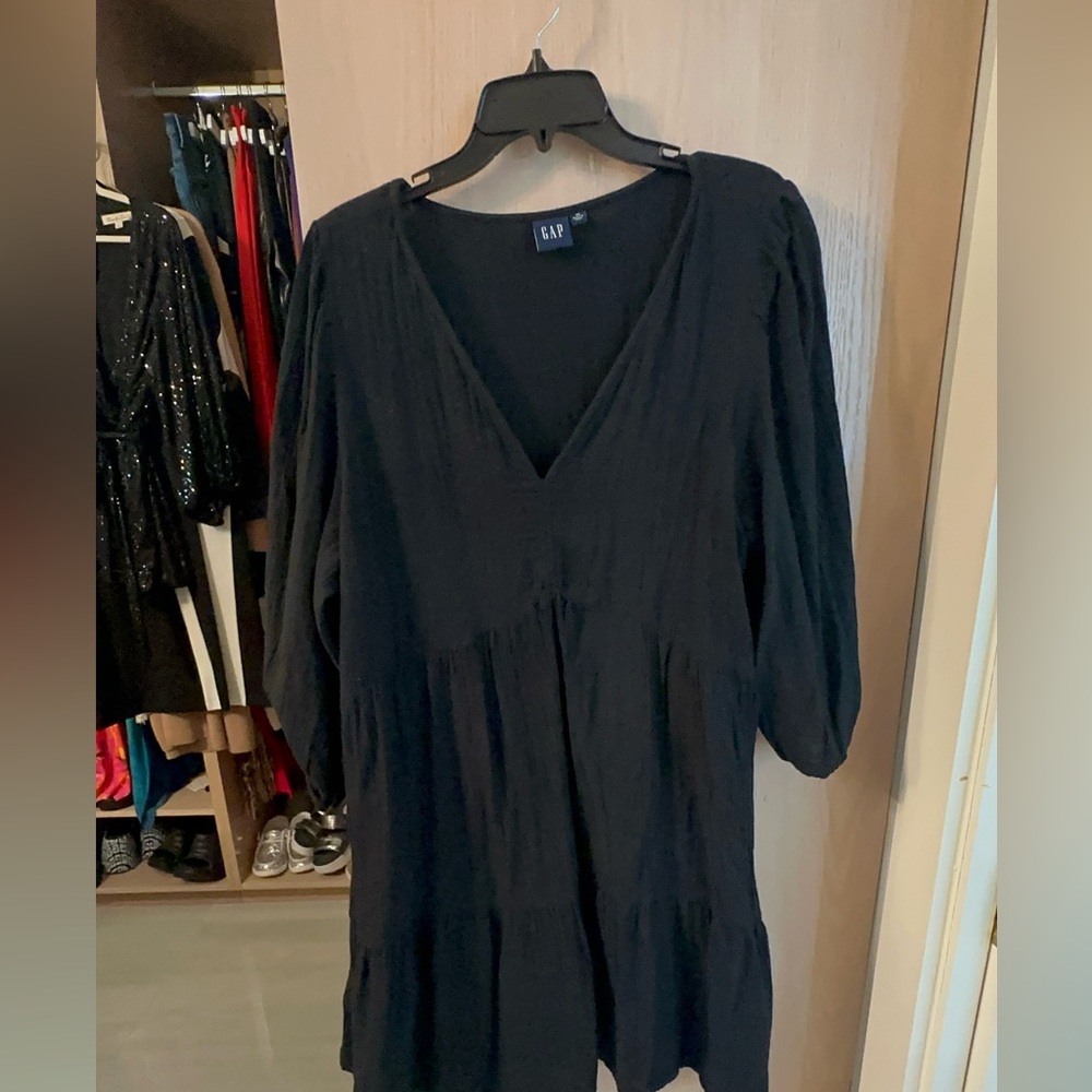Black Boho dress